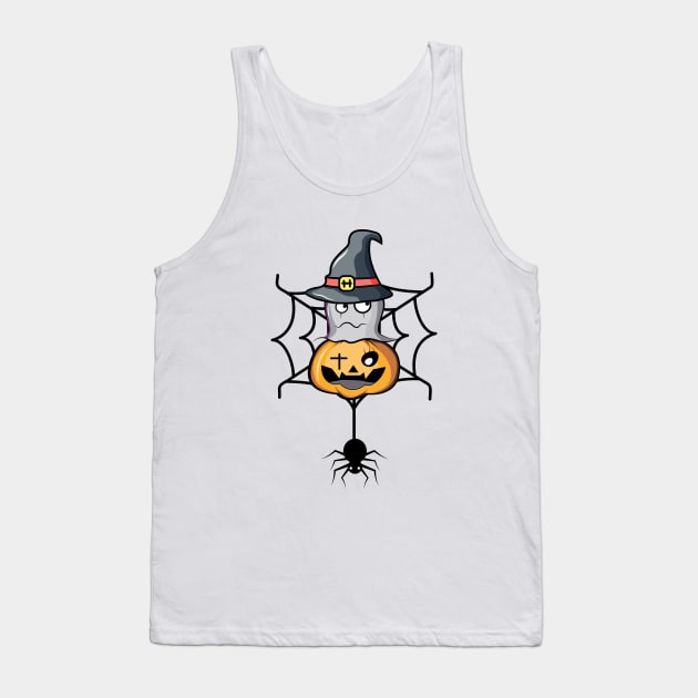 halloween cartoon Tank Top by anurak2516